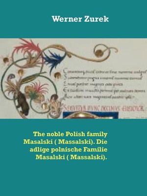 cover image of The noble Polish family Masalski ( Massalski). Die adlige polnische Familie Masalski ( Massalski).